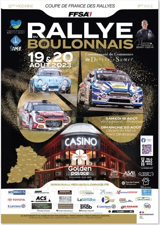 Lire la suite à propos de l’article Rallye du Boulonnais 2023 : Présentation & Engagés !