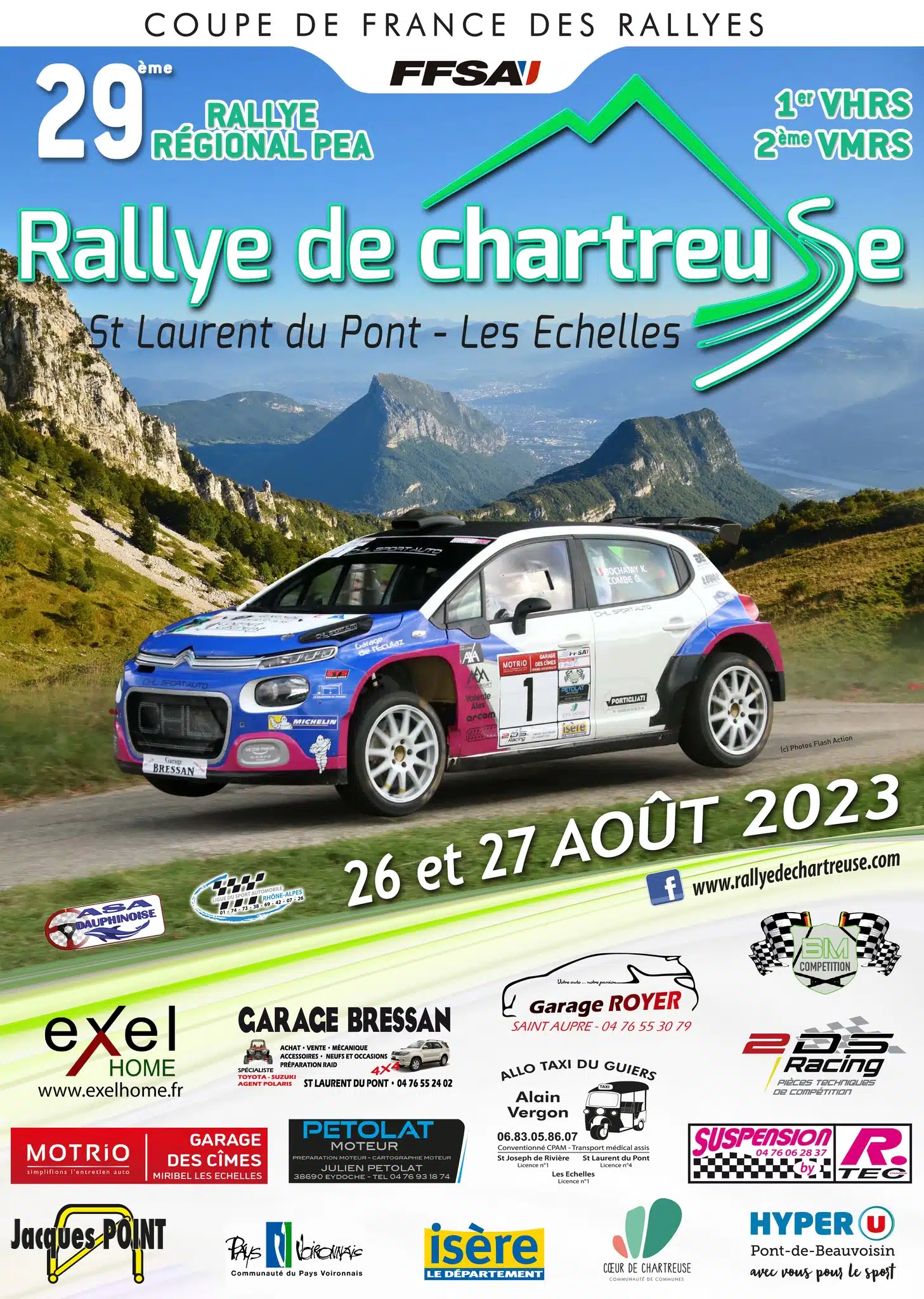 You are currently viewing Rallye de Chartreuse 2023 : Présentation & Engagés