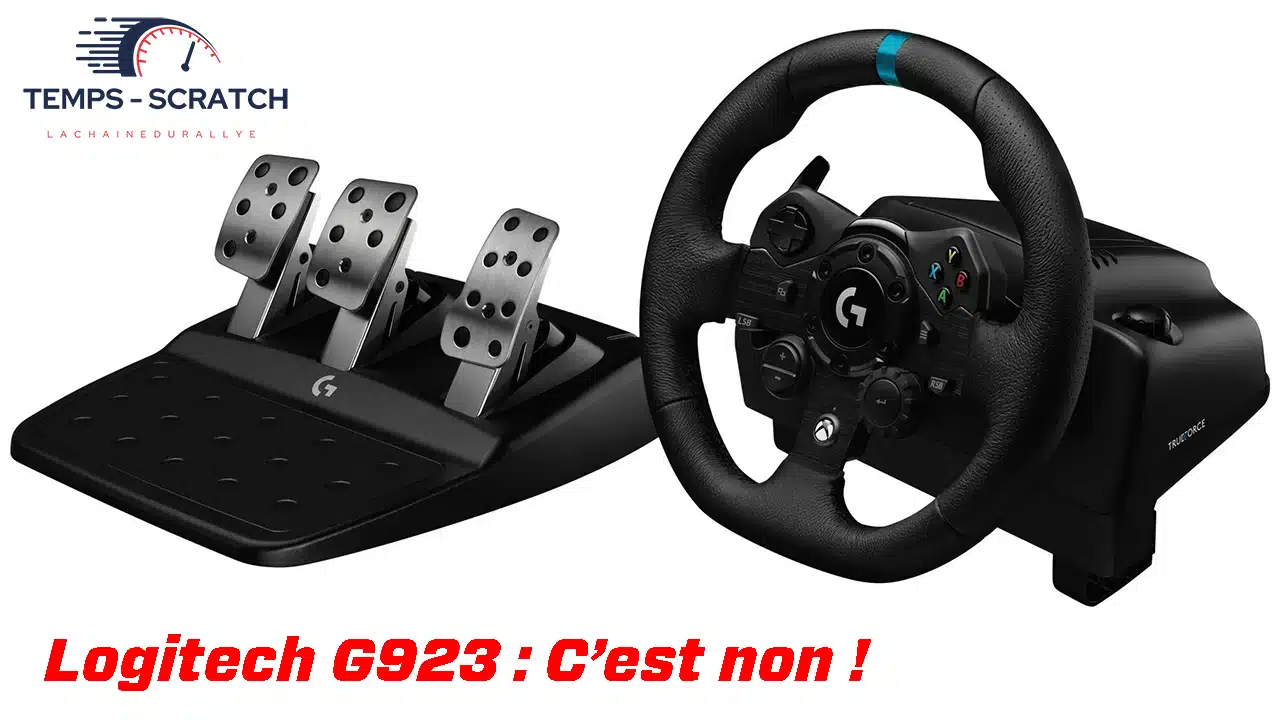 Lire la suite à propos de l’article Test : Logitech G923 Pourquoi je n’ai pas aimé et pourquoi je le déconseille aux débutants…
