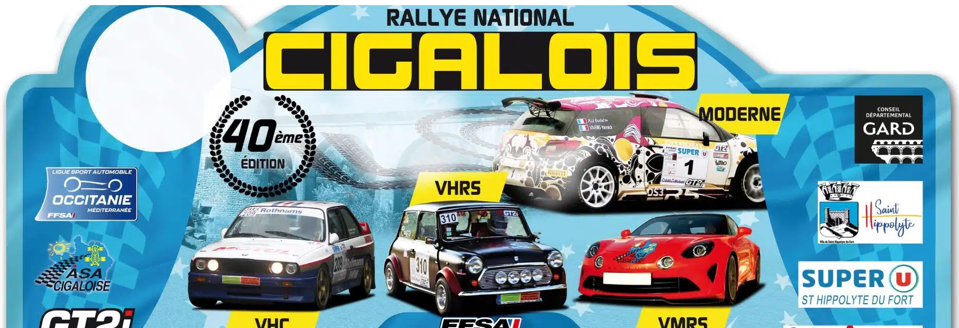 You are currently viewing Rallye du Cigalois 2023 : Présentation et Engagés !