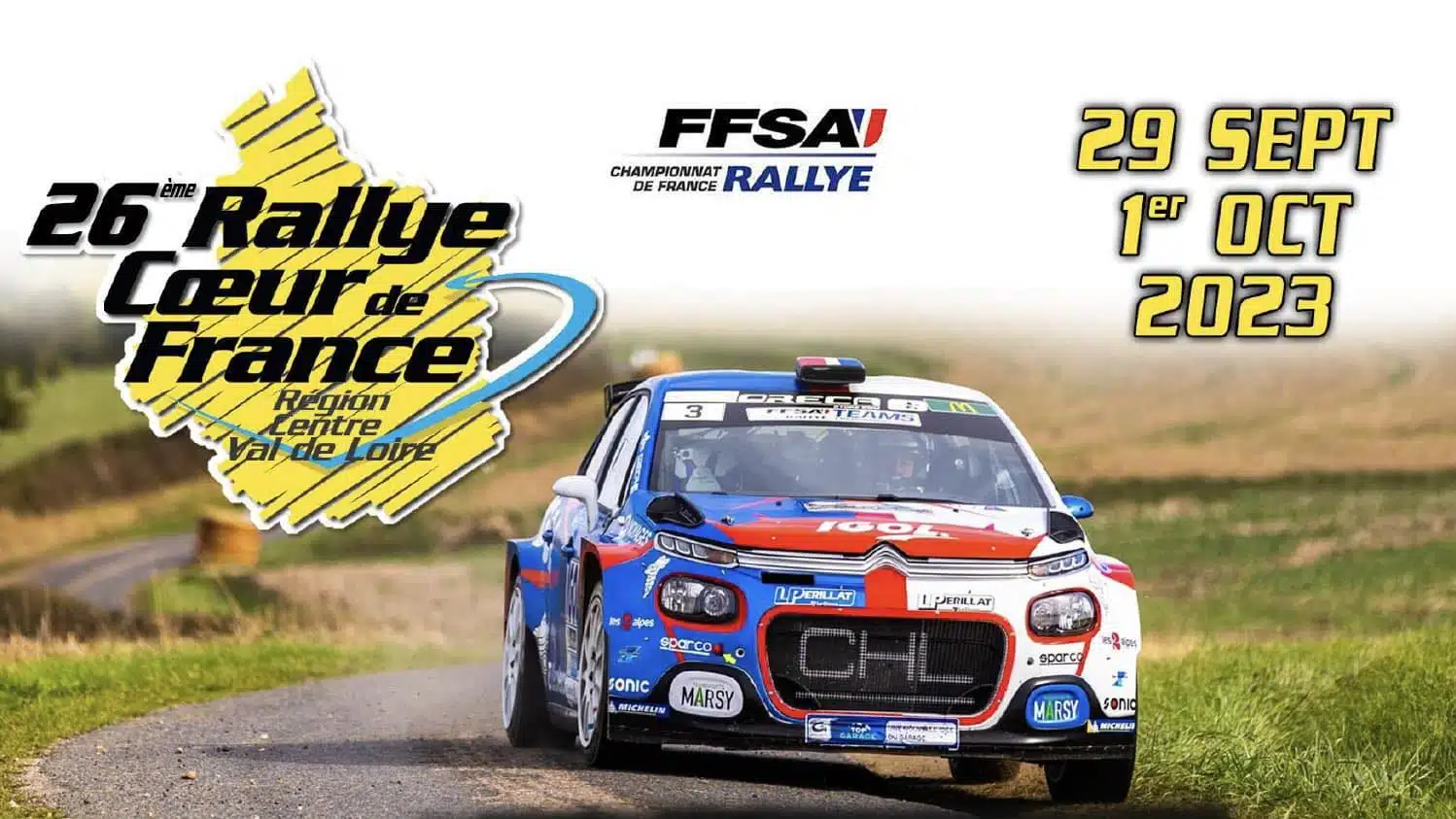 You are currently viewing Rallye Cœur de France 2023 : Les engagés