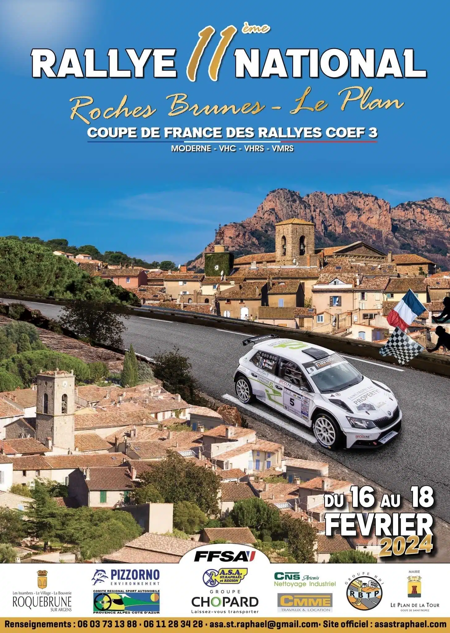 You are currently viewing Rallye National des Roches Brunes – Le plan 2024 : La liste des engagés !