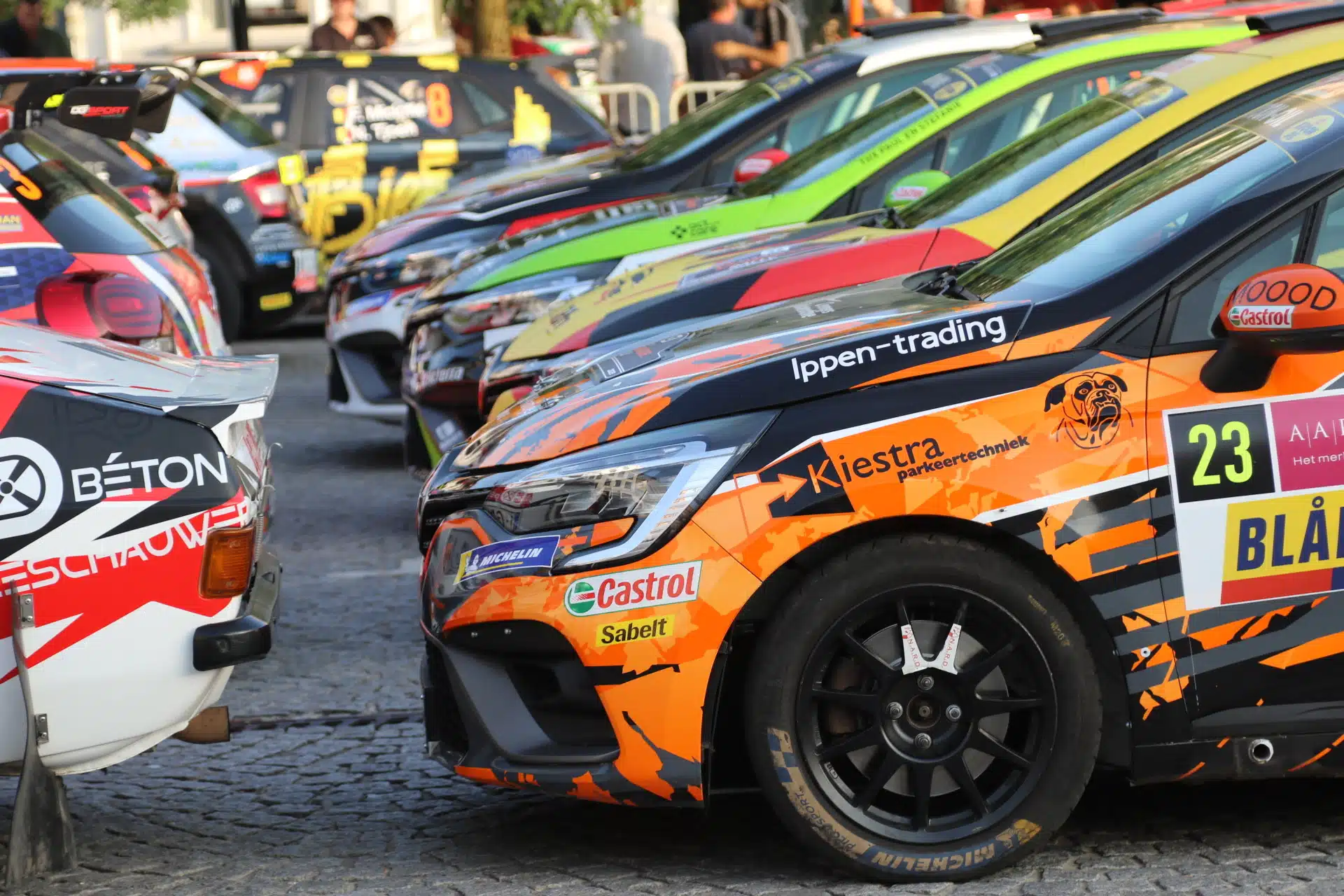 Lire la suite à propos de l’article Michelin durant 3 ans fournisseur de pneus exclusif du Kroon-Oil Belgian Rally Championship