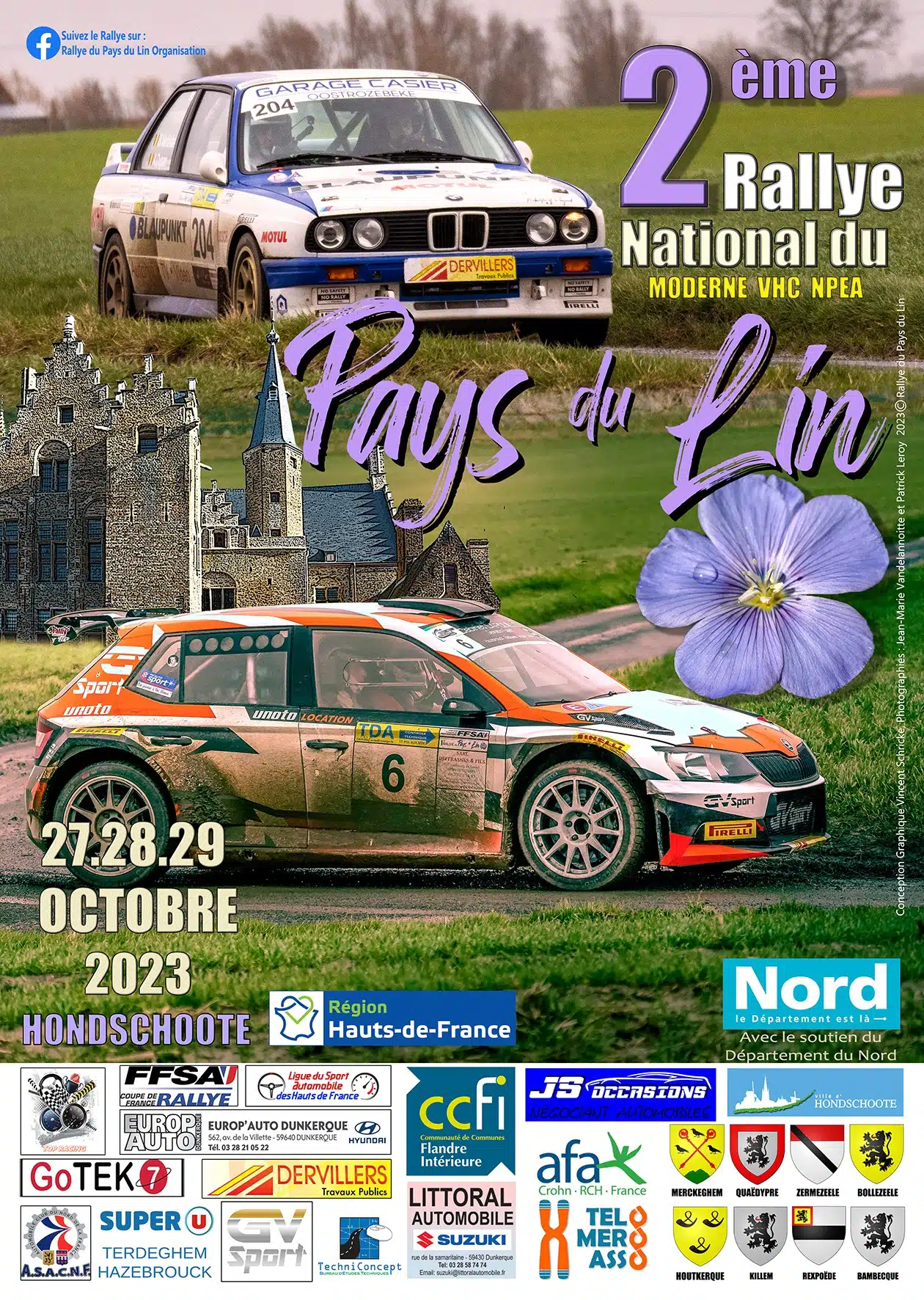 You are currently viewing Rallye du National du Pays du Lin 2023 : Présentation & Engagés