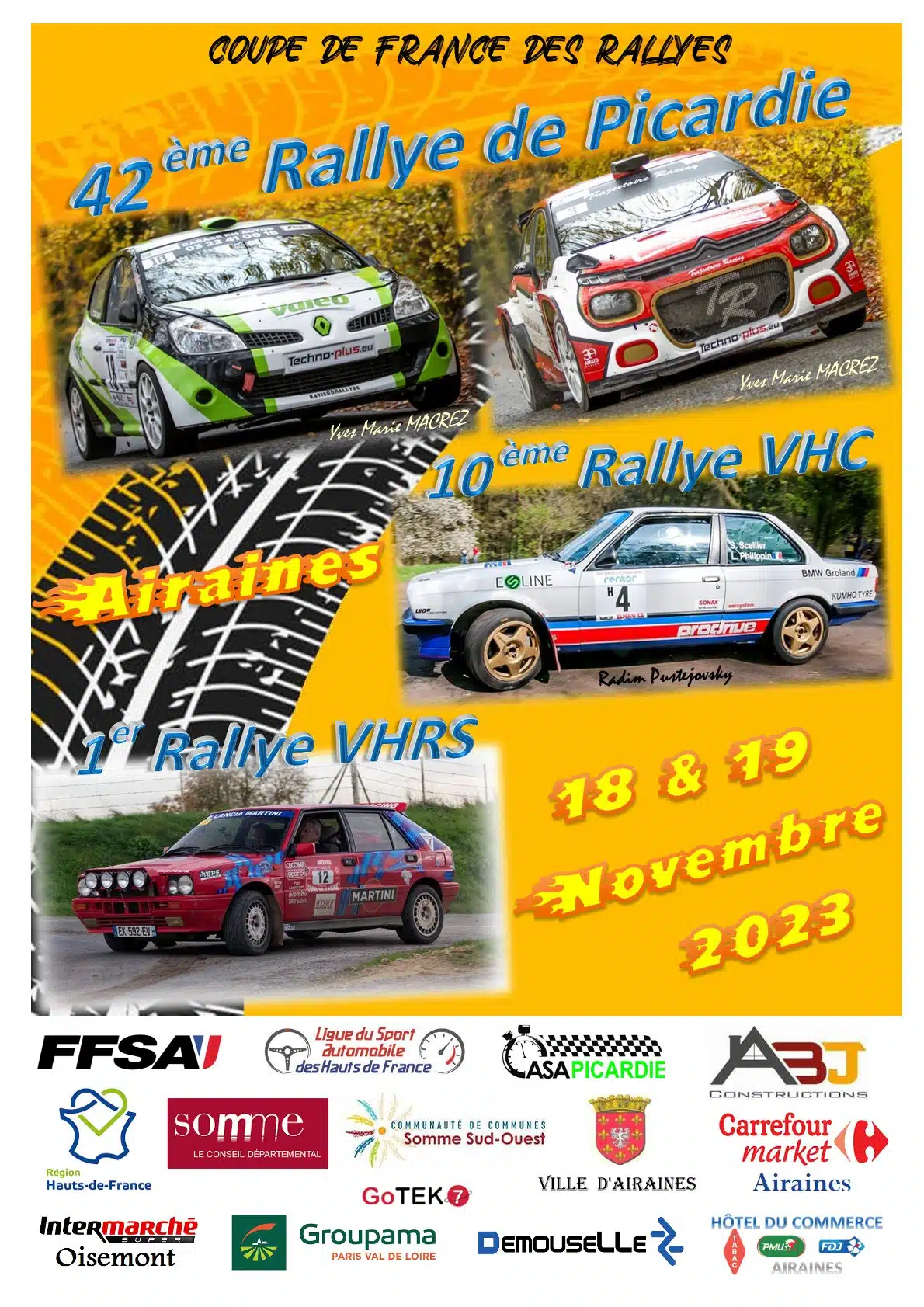You are currently viewing Rallye de Picardie 2023 : Présentation & Engagés