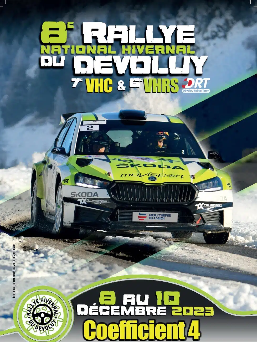 Lire la suite à propos de l’article Rallye Hivernal du Dévoluy 2023 : Présentation & Engagés