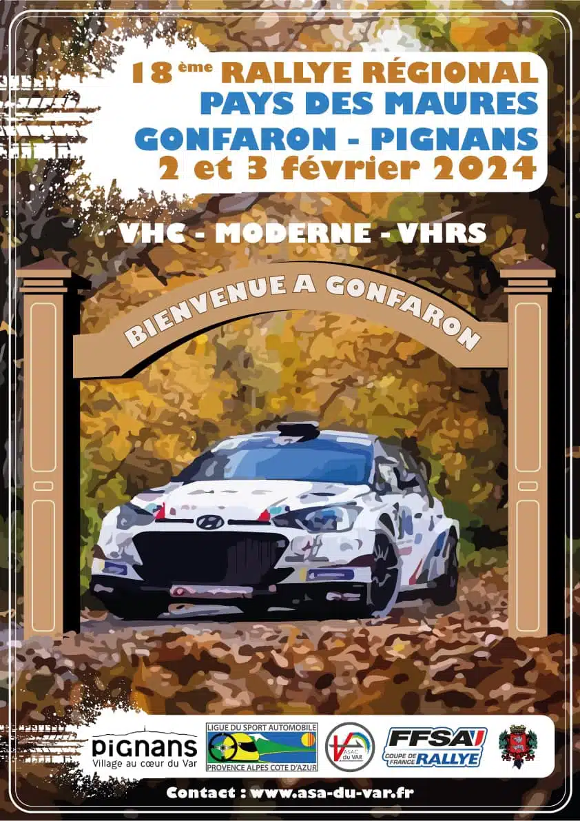 You are currently viewing Rallye Pays des Maures Gonfaron – Pignans : Présentation