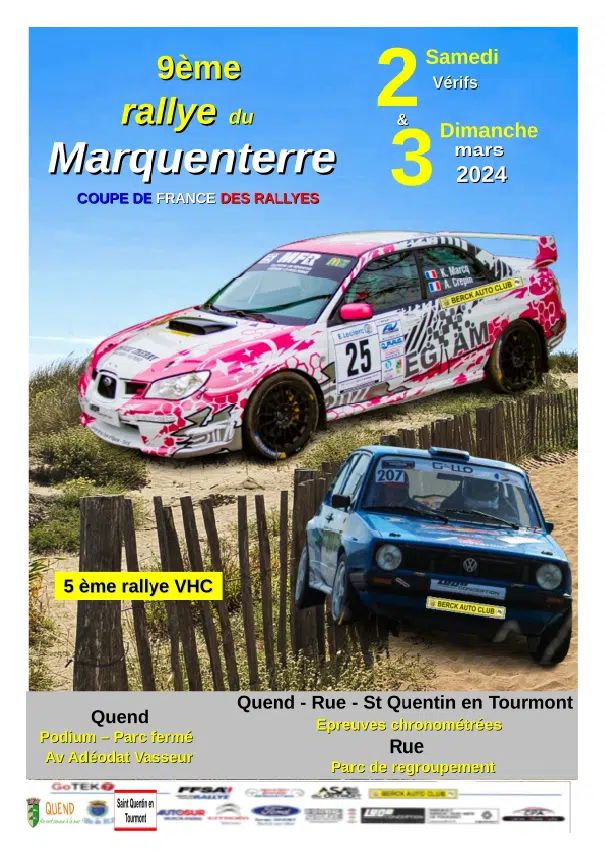 You are currently viewing Rallye du Marquenterre 2024 : Les engagés