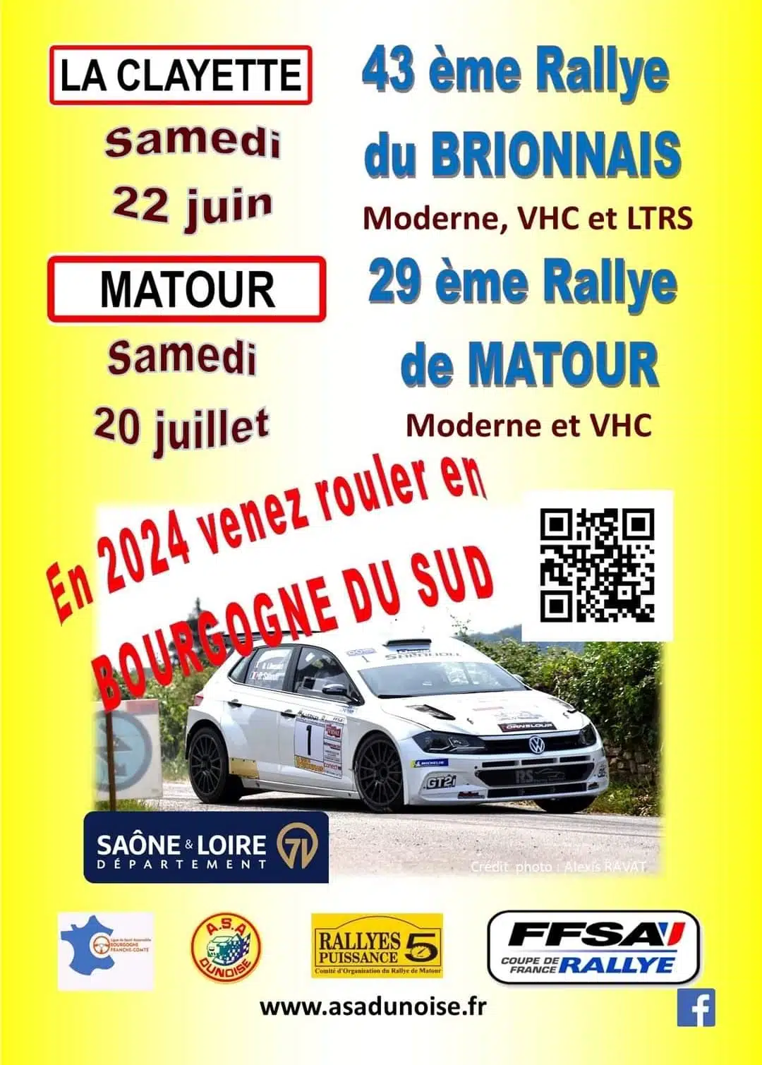 You are currently viewing Rallye régional du Brionnais 2024 : Présentation