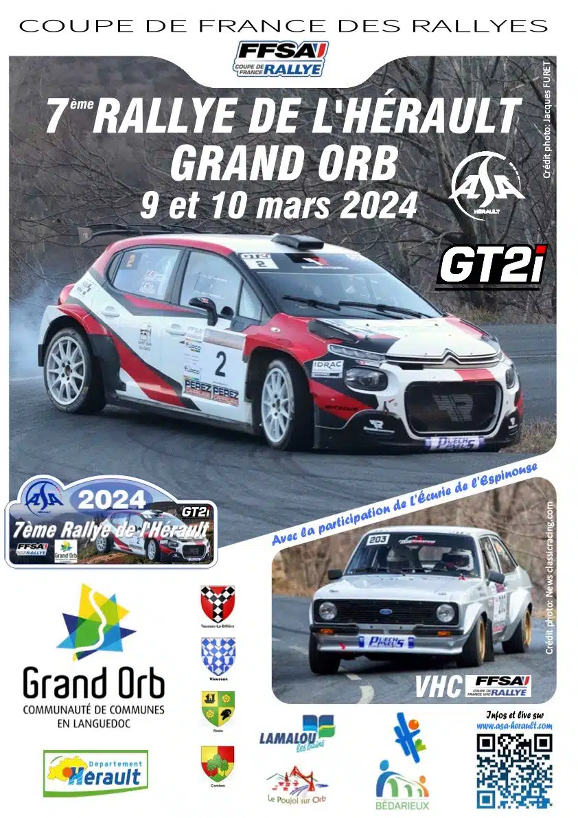 You are currently viewing Rallye de l’Hérault 2024 : Présentation & Engagés