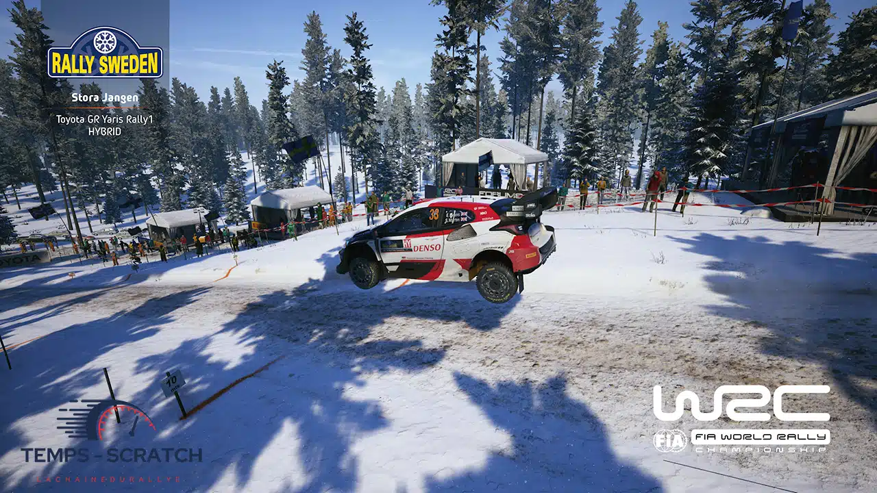 You are currently viewing EA Sports WRC : Club Temps Scratch : 100 km en Suède ! 🇸🇪 ❄️
