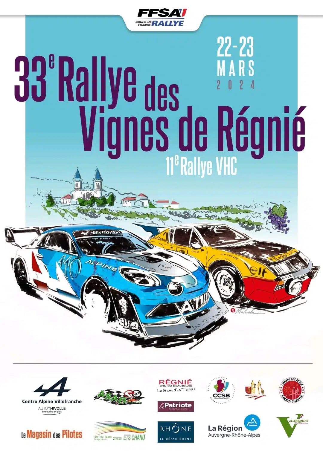 You are currently viewing Rallye des Vignes de Régnié 2025 – Liste des engagés