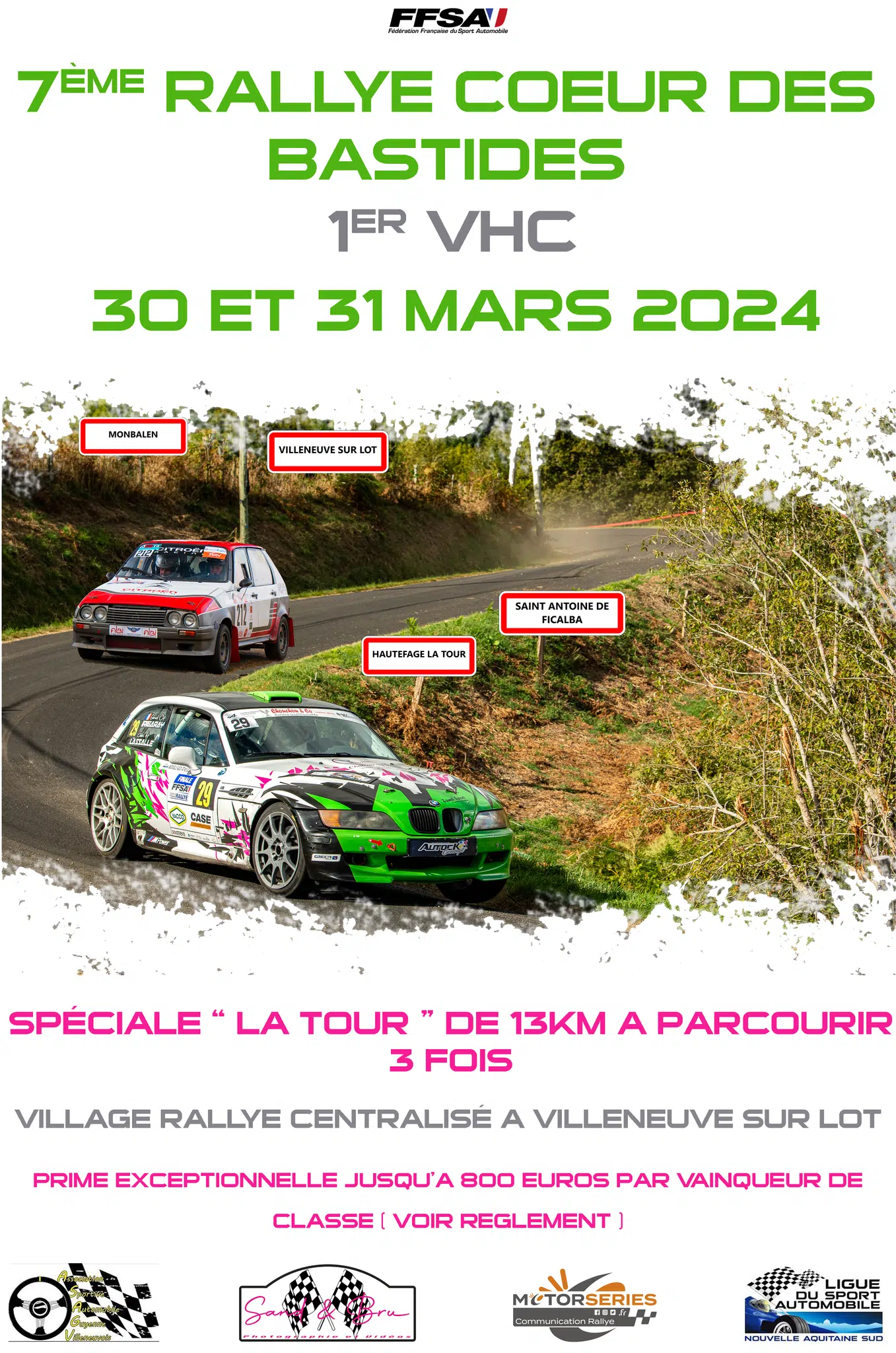 You are currently viewing Rallye Coeur des Bastides 2024