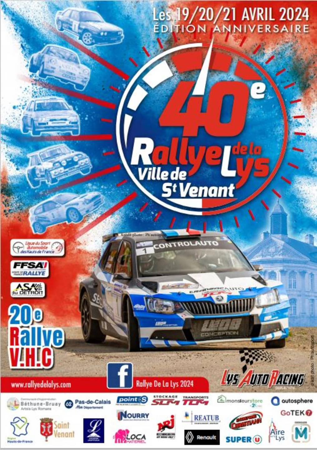 Lire la suite à propos de l’article Rallye de la Lys 2024 : Présentation & Liste des engagés