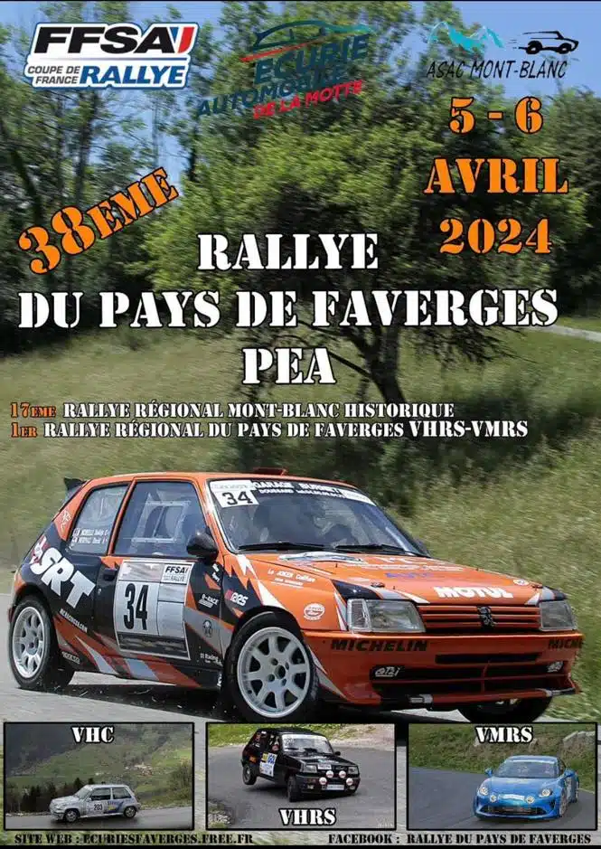 You are currently viewing Rallye du pays de Faverges 2024