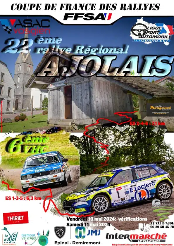 Lire la suite à propos de l’article Rallye Ajolais 2024