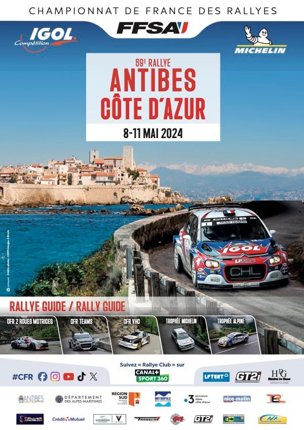 Lire la suite à propos de l’article Rallyes d’Antibes 2024 : La liste des engagés