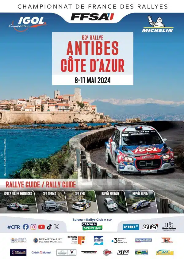 You are currently viewing Rallyes d&rsquo;Antibes 2024 : La liste des engagés