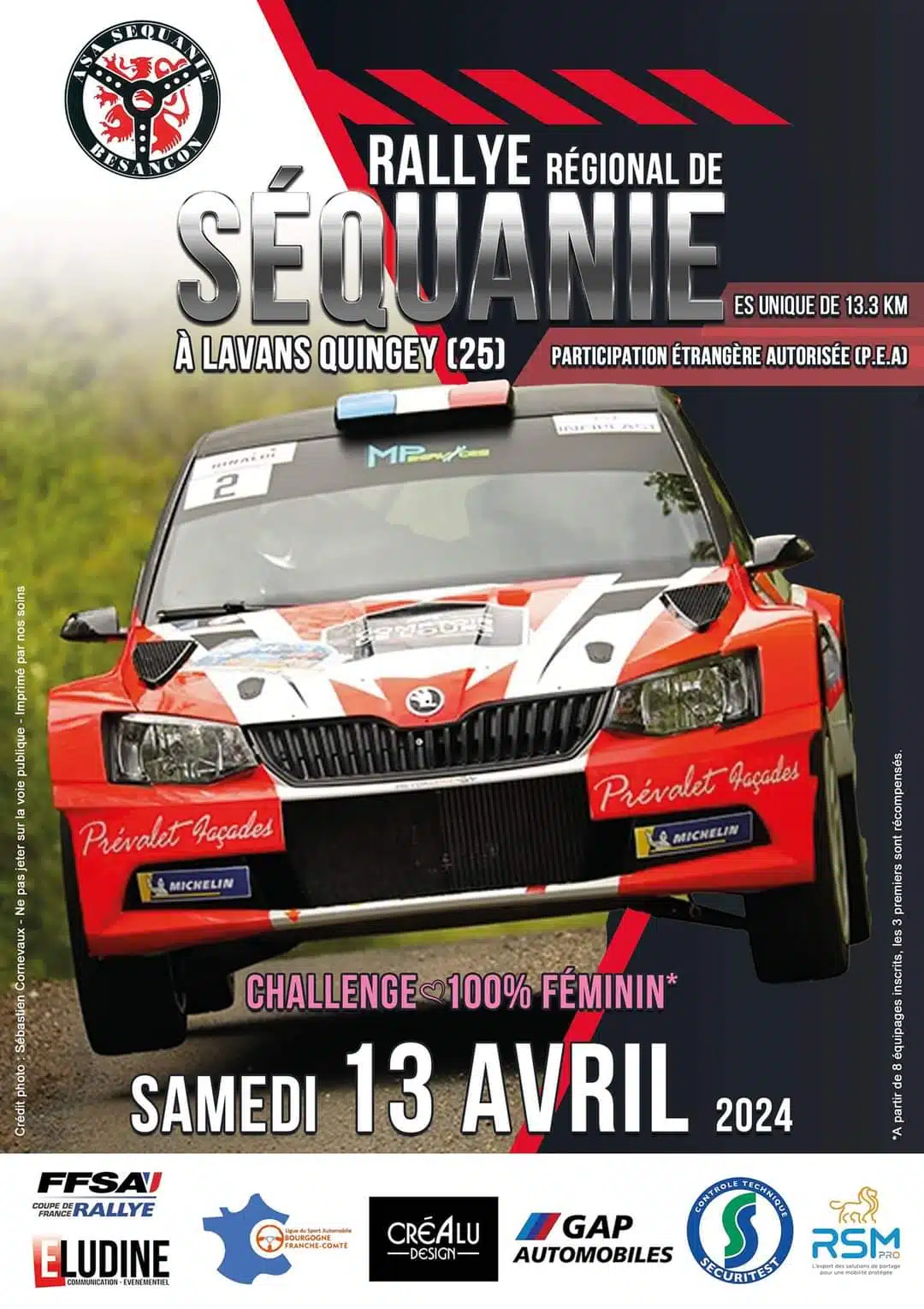 Lire la suite à propos de l’article Rallye de Sequanie 2024