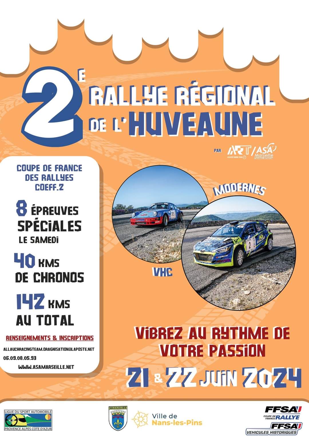 Lire la suite à propos de l’article Rallye de l’Huveaune 2024