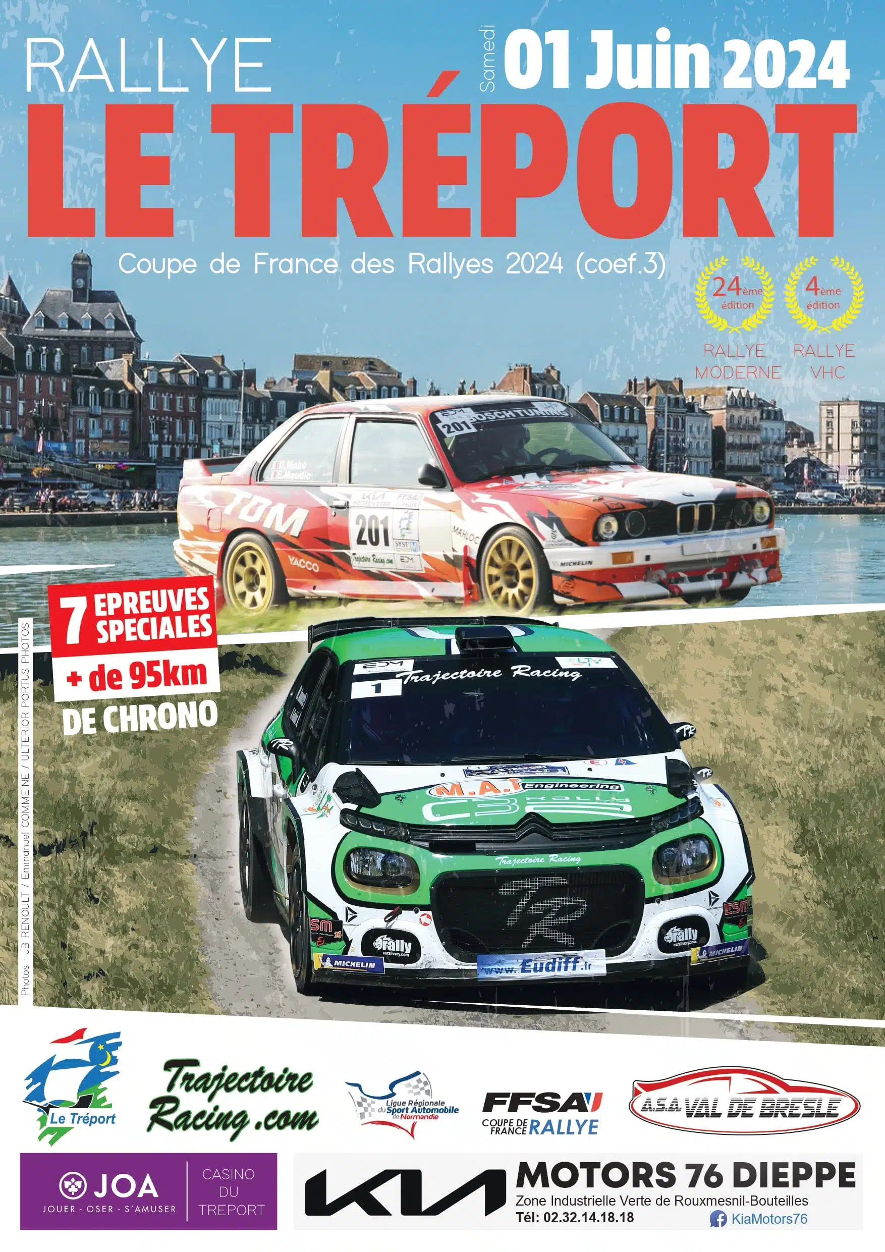 You are currently viewing Rallye Ville du Tréport 2024 : Présentation