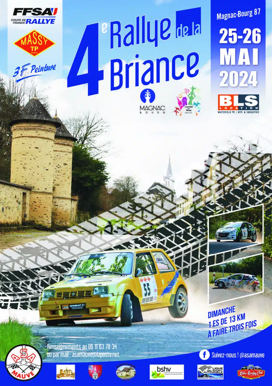 You are currently viewing Rallye de la Briance 2024 : Présentation