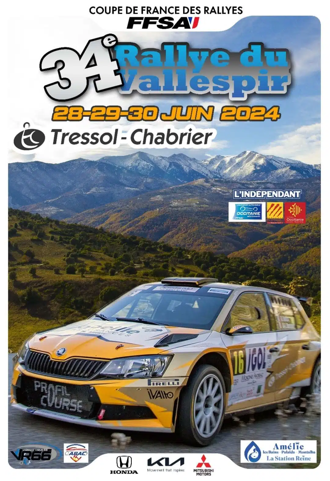 Lire la suite à propos de l’article Rallye du Vallespir 2024 : Liste des engagés