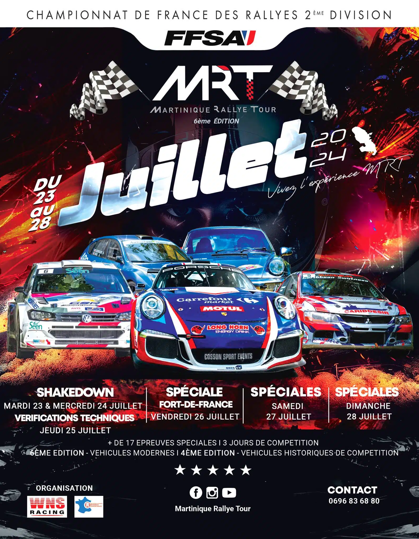 Lire la suite à propos de l’article Martinique Rallye Tour 2024 : Les engagés