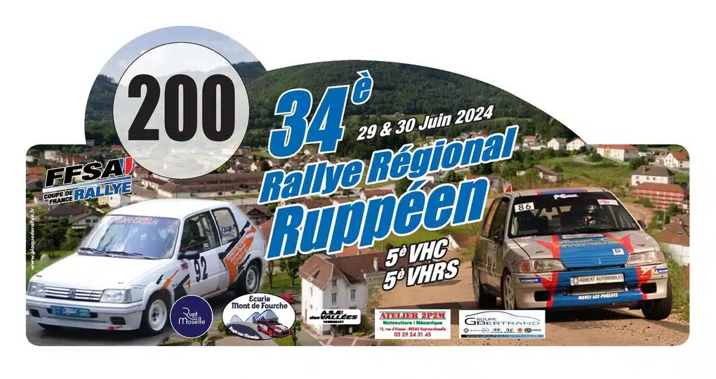You are currently viewing Rallye Ruppéen 2024 – Annulé