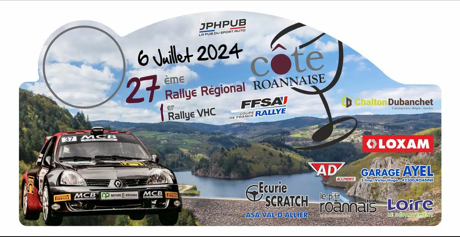 Lire la suite à propos de l’article Rallye de la Côte Roannaise 2024