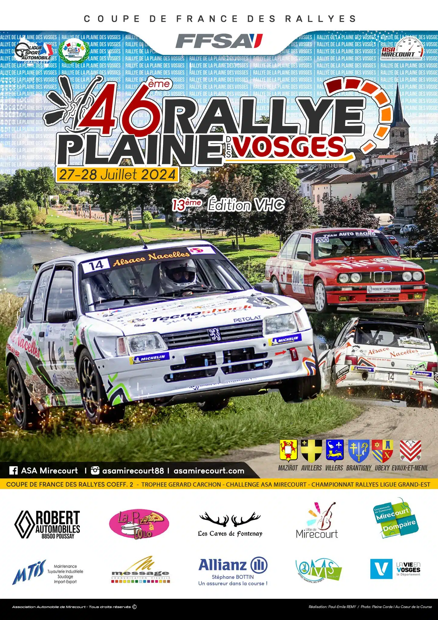Lire la suite à propos de l’article Rallye de la Plaine des Vosges 2024 : Les engagés