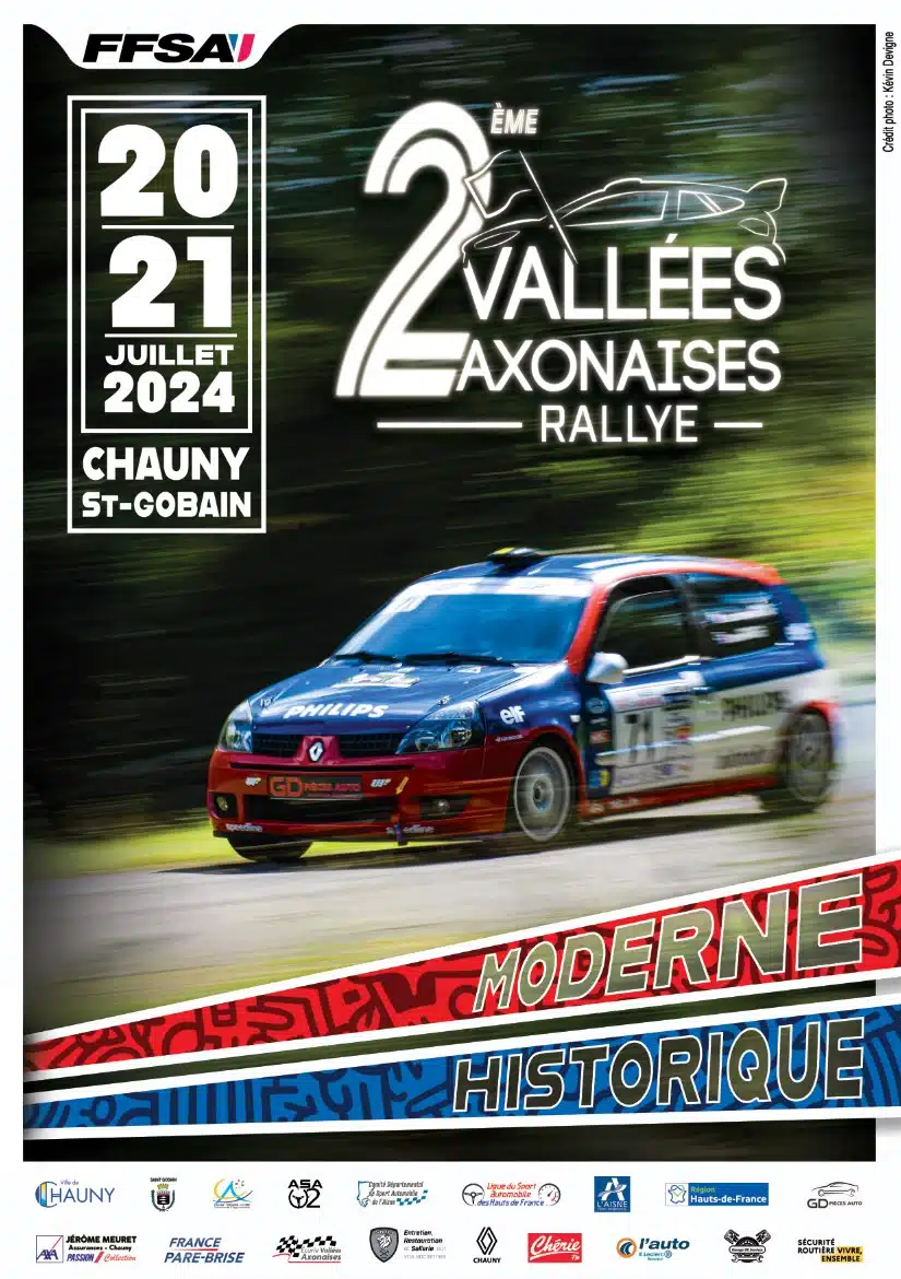 Lire la suite à propos de l’article Rallye des Vallées Axonaises 2024 : Liste des engagés