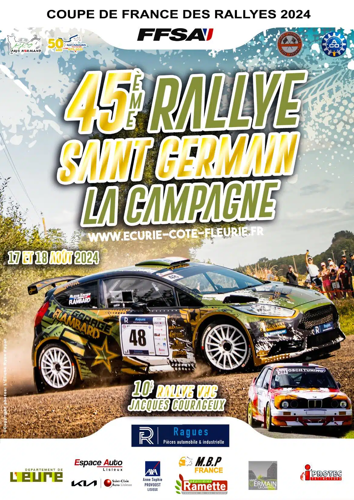 Lire la suite à propos de l’article Rallye de Saint-Germain-la-Campagne 2024 : Les engagés