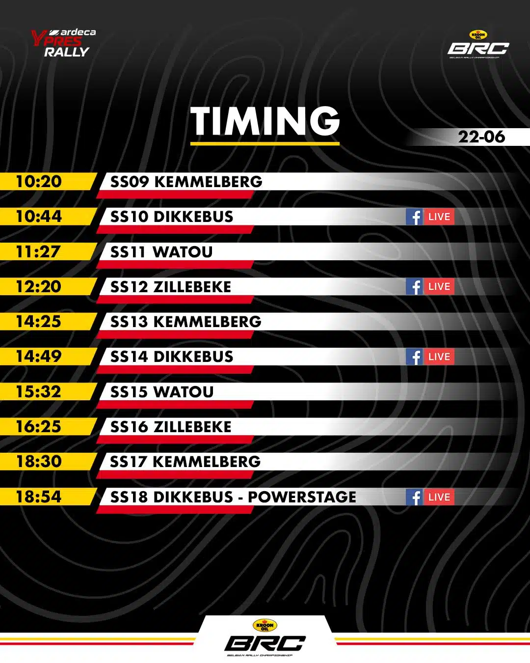 You are currently viewing Suivre l&rsquo;Ardeca Ypres Rally 2024 sur Facebook