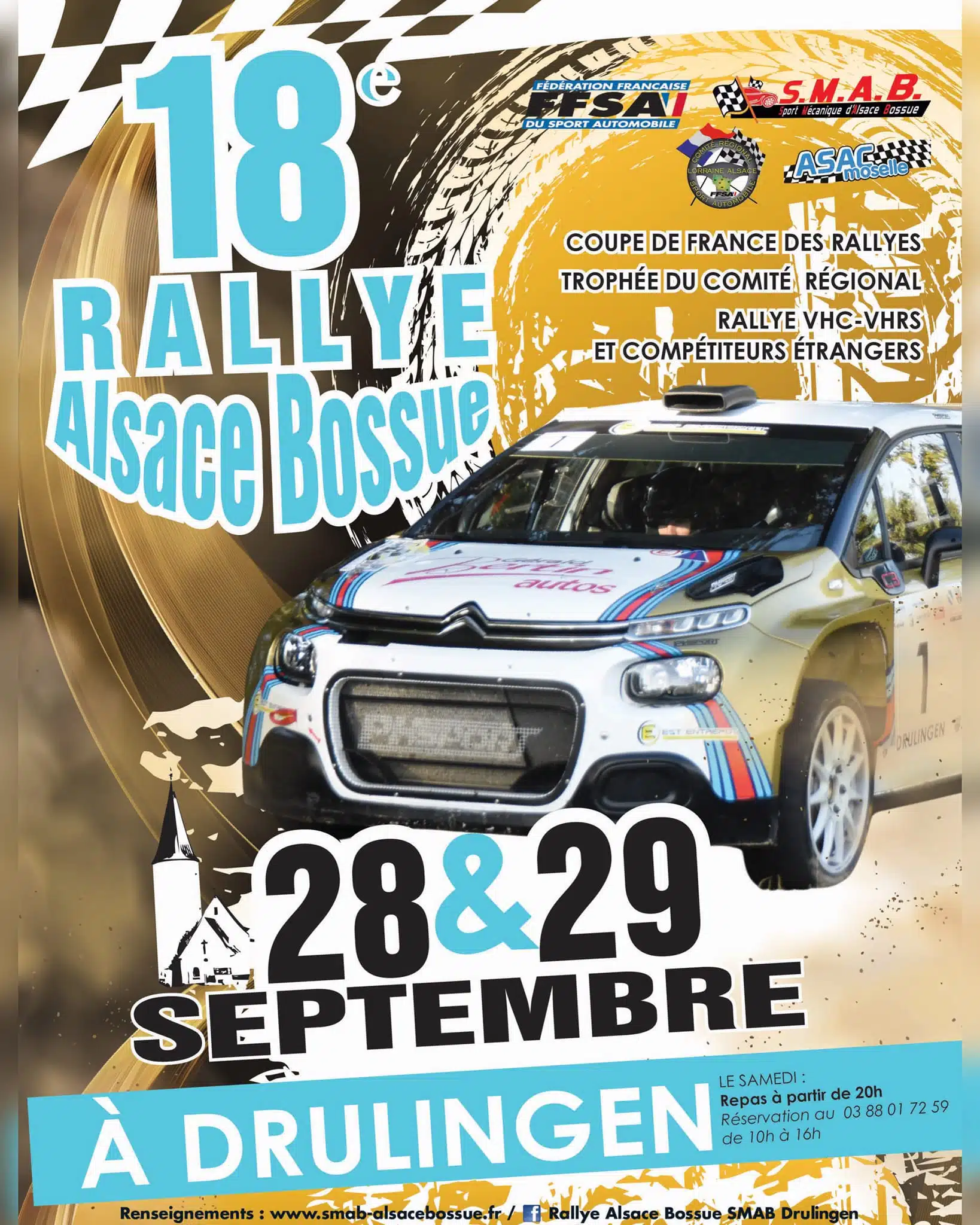 Lire la suite à propos de l’article Rallye Alsace Bossue 2024 : Liste des engagés