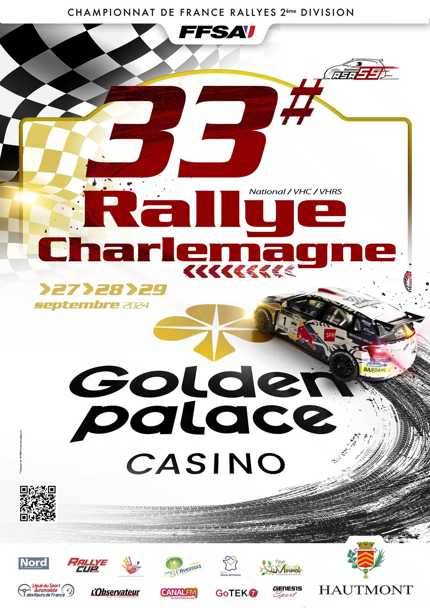 Lire la suite à propos de l’article Rallye National Charlemagne – Golden Palace 2024 : Les engagés