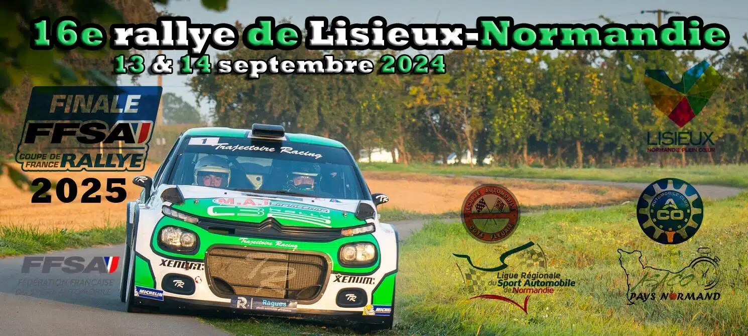 You are currently viewing Rallye National de Lisieux-Normandie 2024