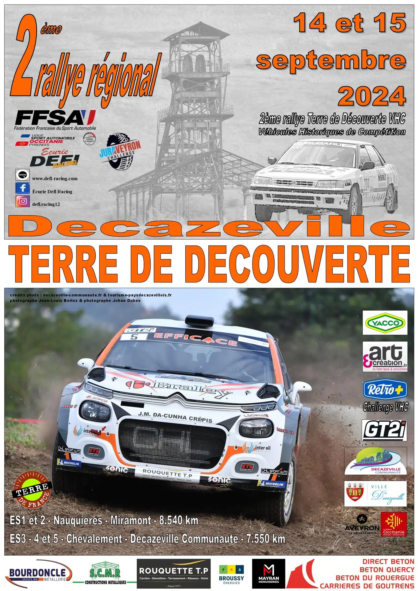 Lire la suite à propos de l’article Rallye Terre de Découverte 2024 : Liste des engagés