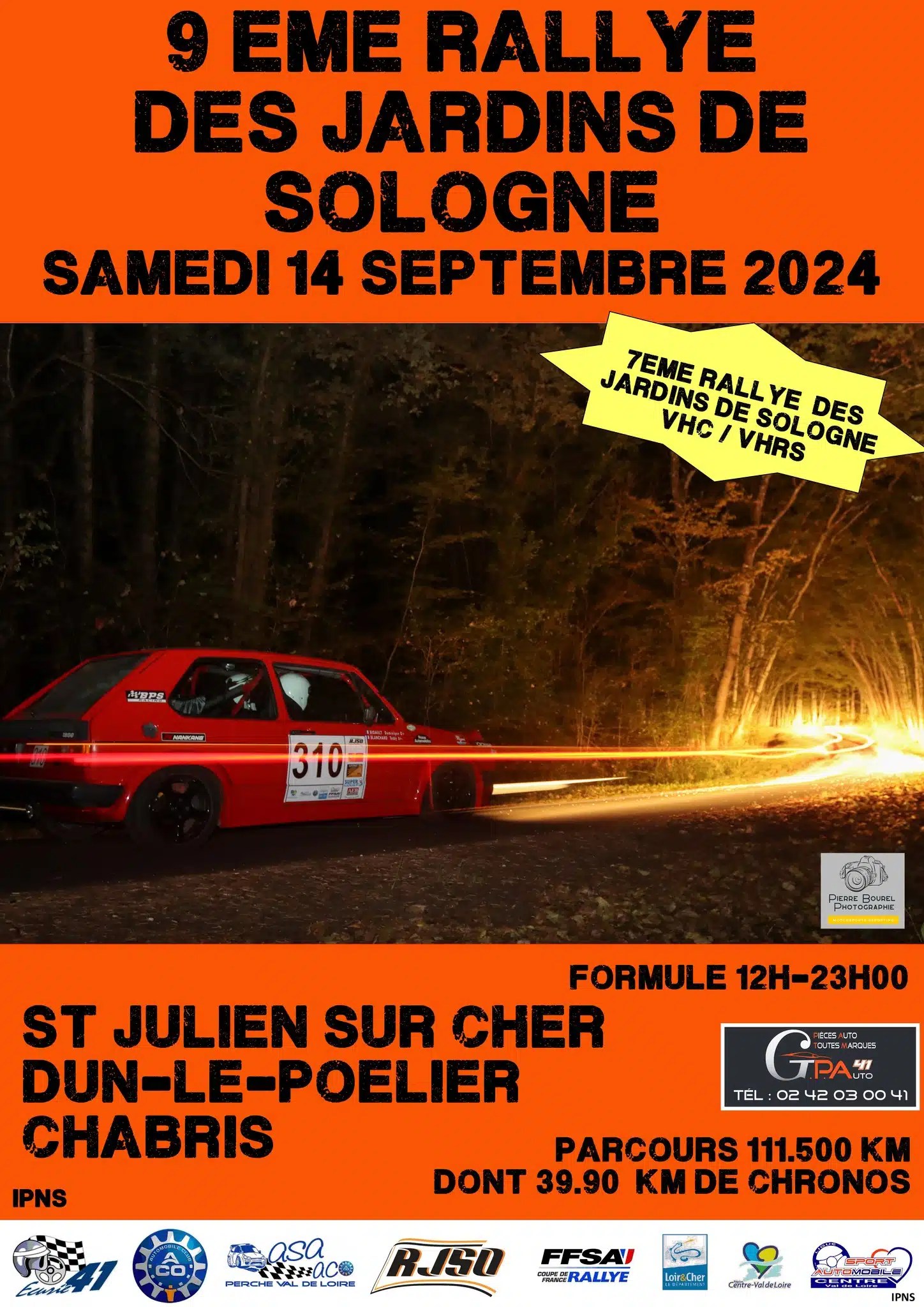 Lire la suite à propos de l’article Rallye des Jardins de Sologne 2024