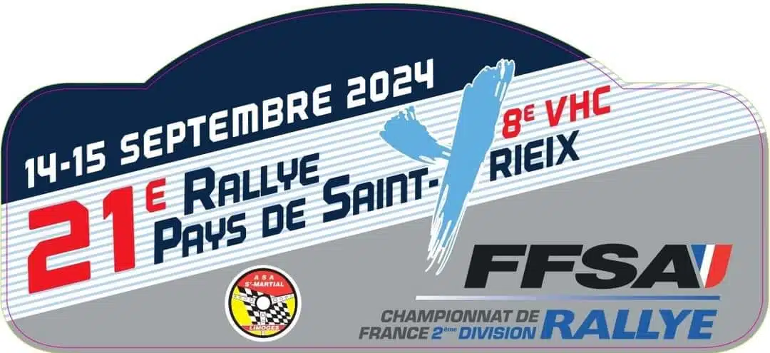 Lire la suite à propos de l’article Rallye Pays de Saint-Yrieix 2024 : Liste des engagés