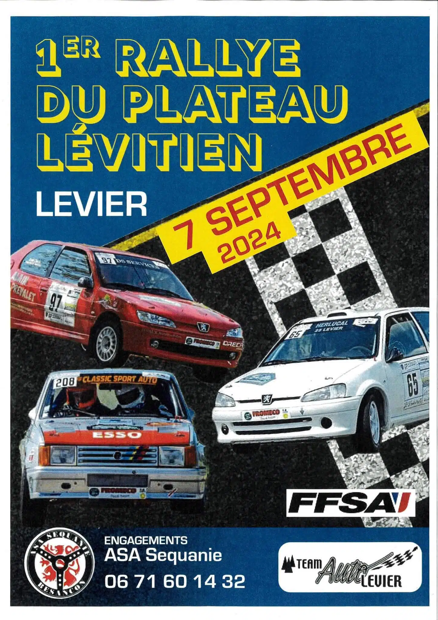 Lire la suite à propos de l’article Rallye du Plateau Lévitien 2024 : Liste des engagés