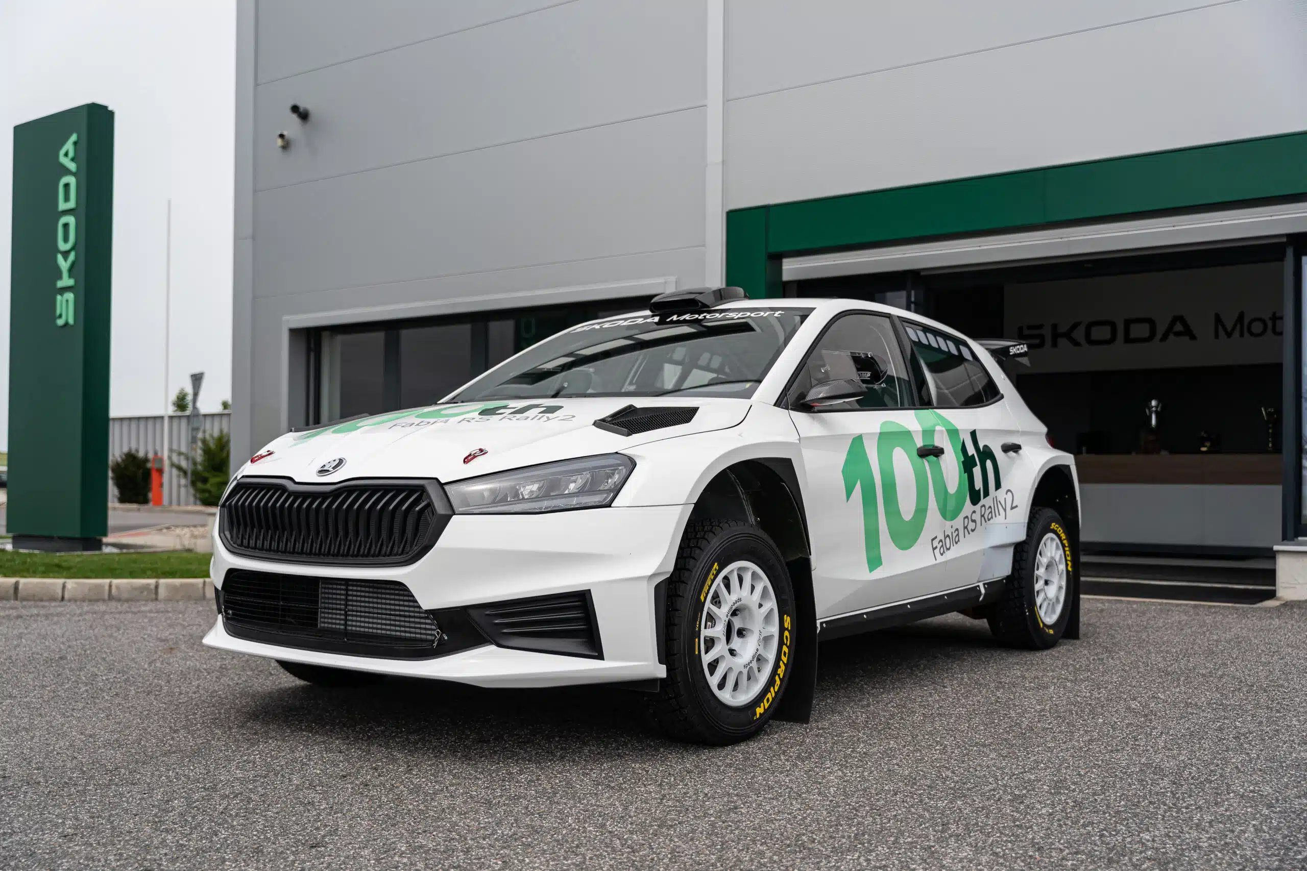 You are currently viewing Škoda livre sa 100ème Fabia RS Rally2