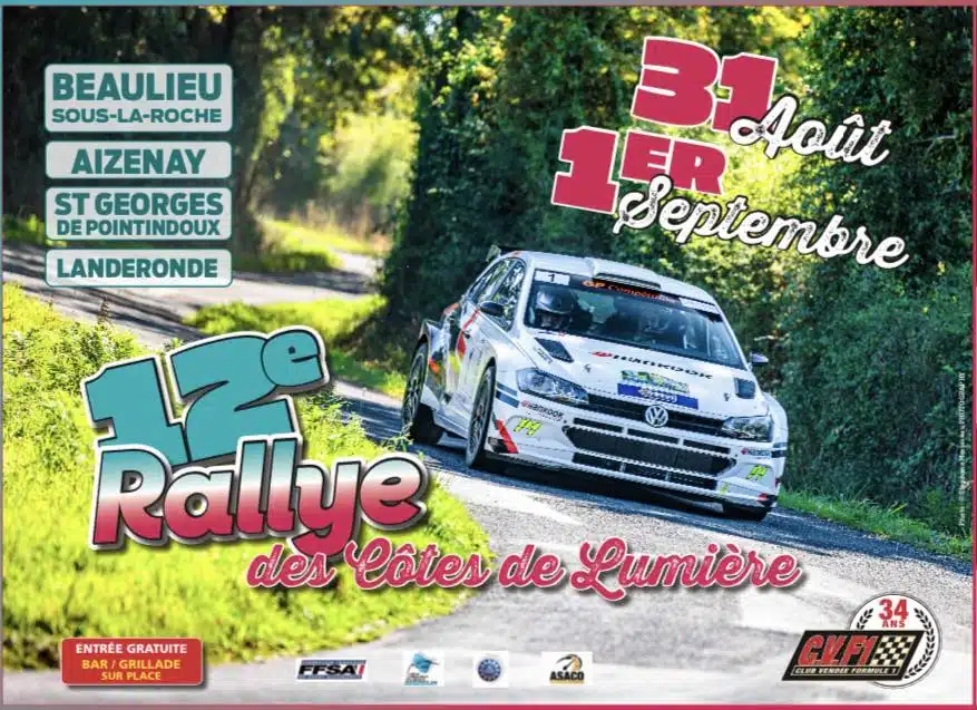 Lire la suite à propos de l’article Rallye des Côtes de Lumière 2024 : Liste des engagés