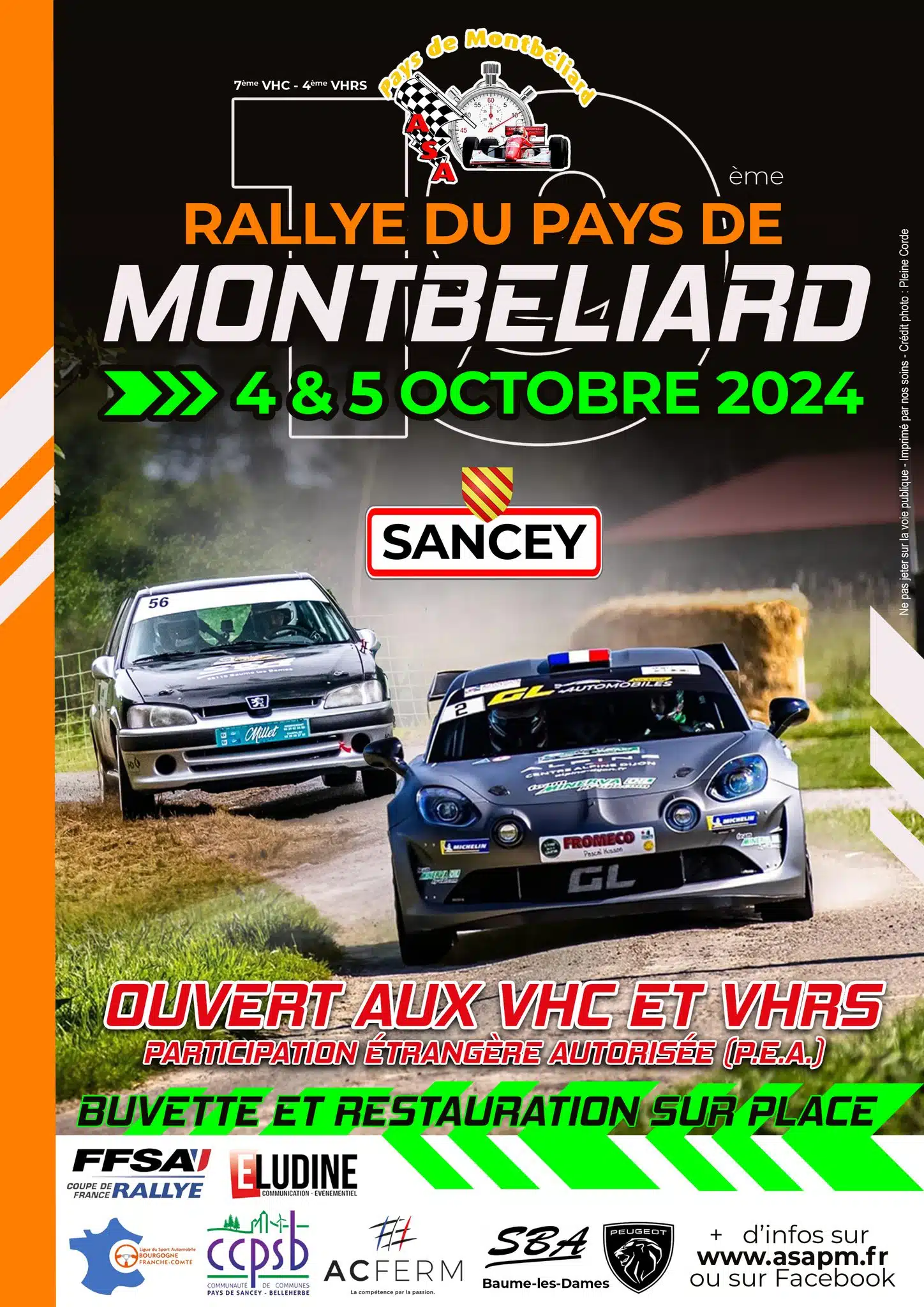 Lire la suite à propos de l’article Rallye du Pays de Montbéliard 2024 : Liste des engagés