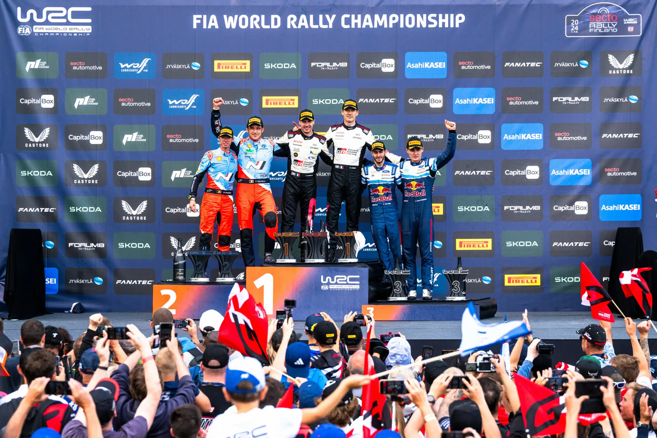 Lire la suite à propos de l’article Sébastien Ogier : « Gagner en Finlande, c&rsquo;est toujours agréable »