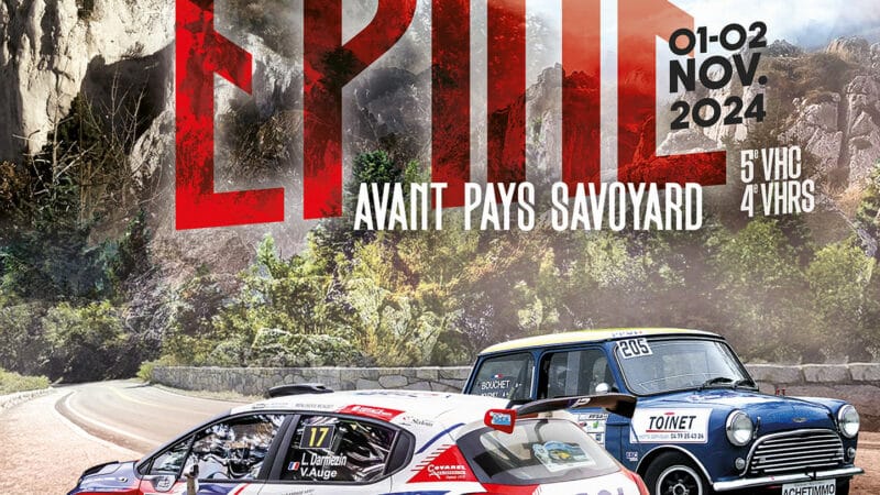 Rallye Epine avant Pays Savoyard 2024