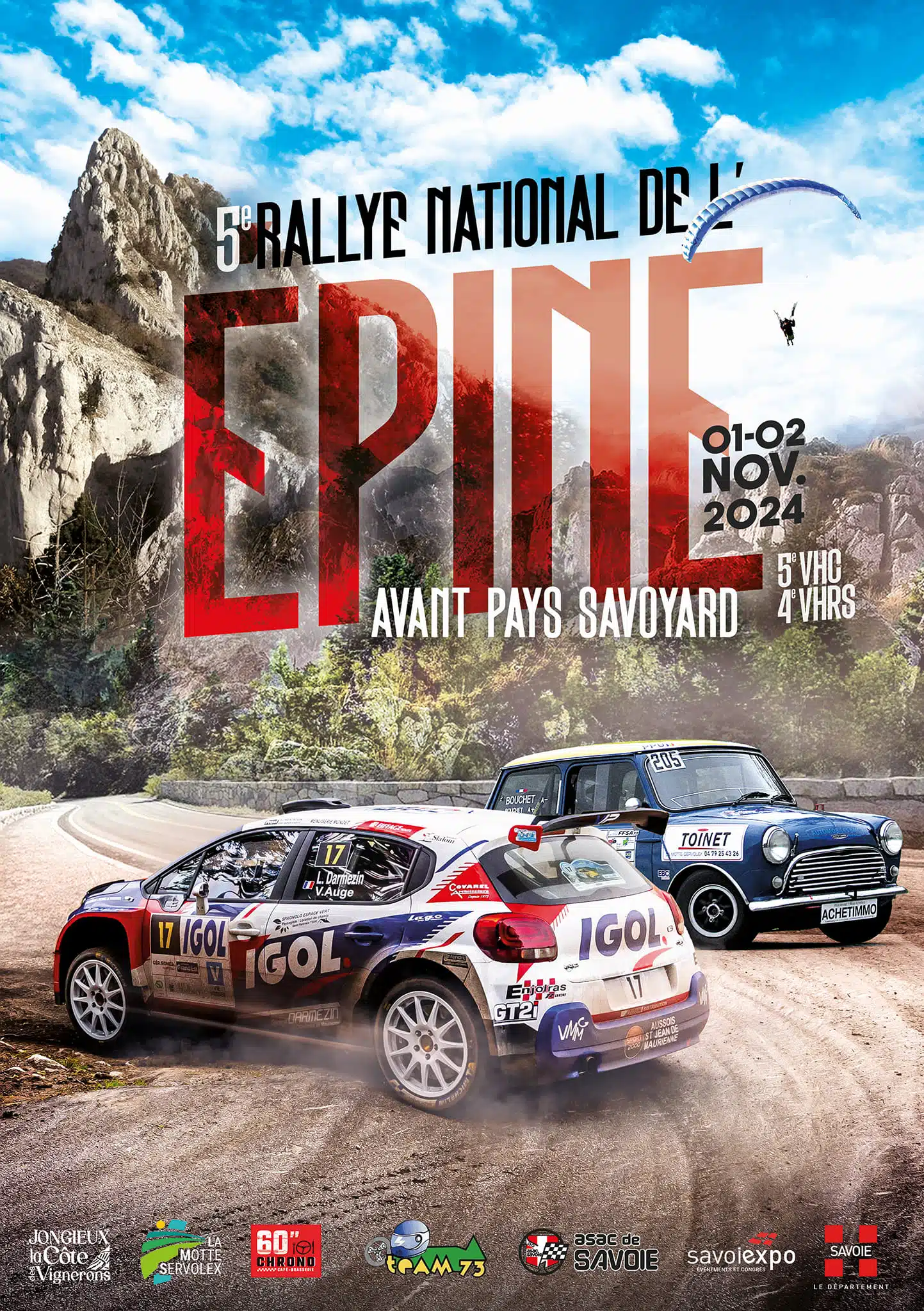 Lire la suite à propos de l’article Rallye Epine avant Pays Savoyard 2024