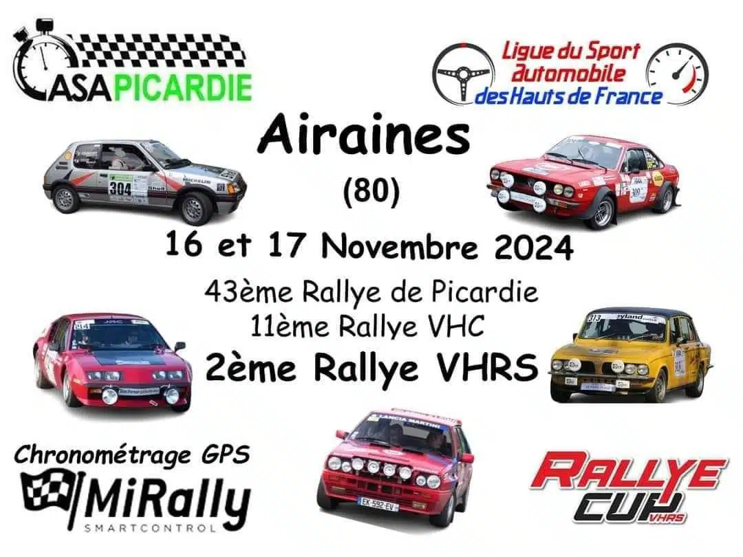 Lire la suite à propos de l’article Rallye de Picardie 2024