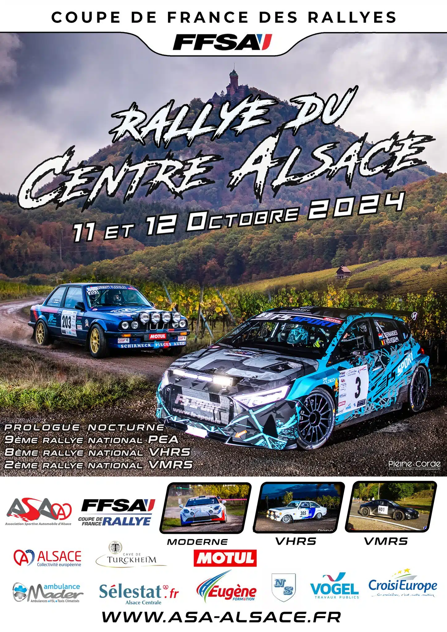 Lire la suite à propos de l’article Rallye du Centre Alsace 2024
