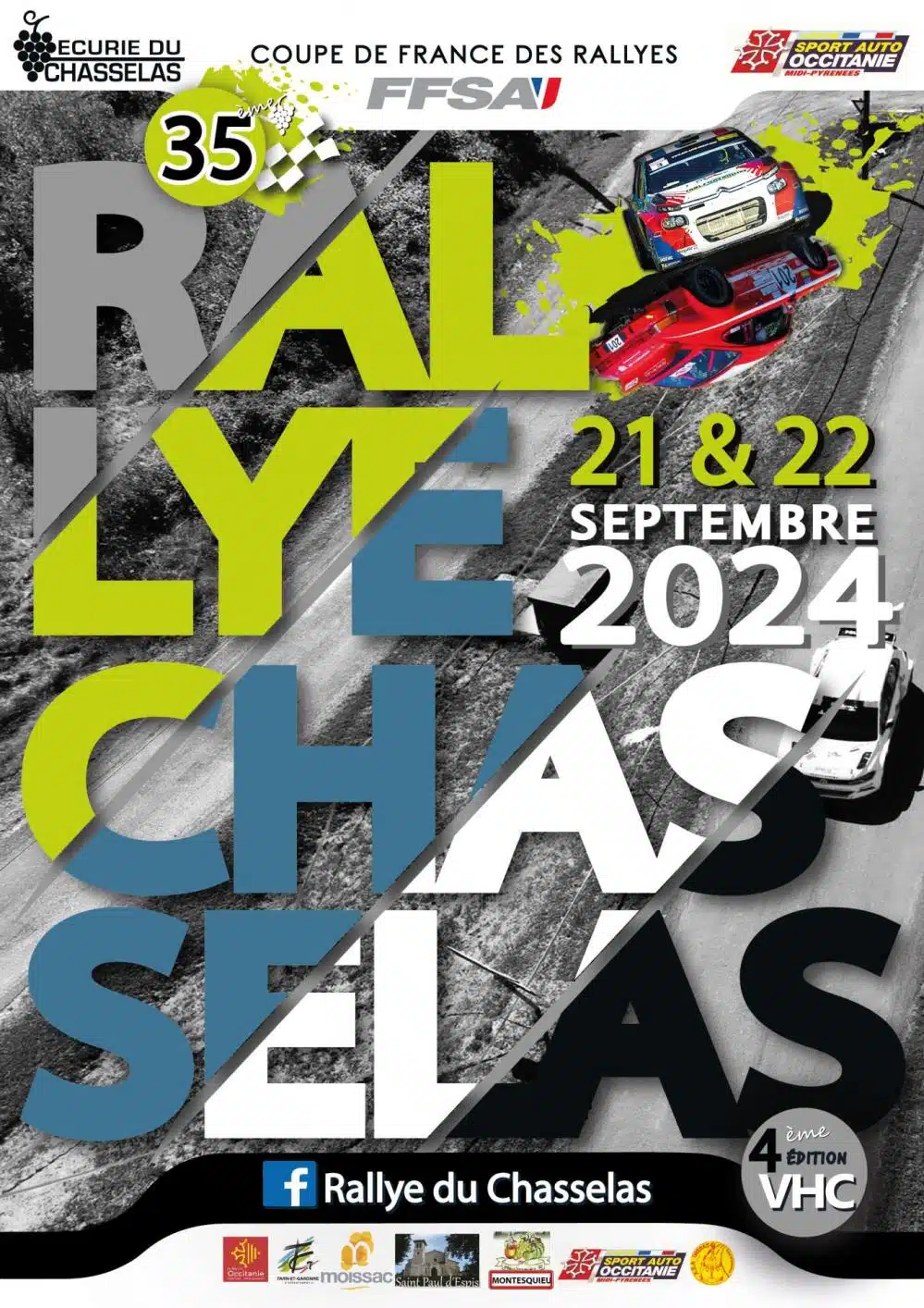 Lire la suite à propos de l’article Rallye du Chasselas 2024 : Liste des engagés